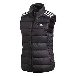 adidas Essential Down Women Vest Weste (M, black/white) von adidas