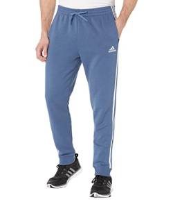 adidas Essentials Herrenhose aus Fleece, mit konischem Bündchen und 3-Streifen, XXX-Large Groß von adidas