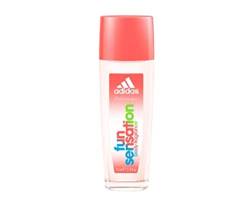adidas Fun Sensation Natural Spray – Parfümiertes Bodyspray für Damen mit fruchtigem Duft – pH-hautfreundlich – 1 x 75 ml von adidas