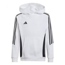 adidas Fußball - Teamsport Textil - Sweatshirts Tiro 24 Hoody Kids weissschwarz 176 von adidas