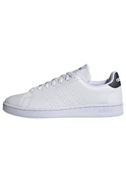 adidas Herren Advantage Shoes Tennis Shoe, FTWR White/FTWR White/Legend Ink, 40 2/3 EU von adidas