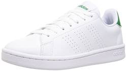 adidas Herren Advantage Shoes Tennis Shoe, Ftwwht/Ftwwht/Green, 46 EU von adidas