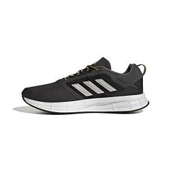 adidas Herren Duramo Protect Sneaker, Carbon/Matte Silver/Beam Yellow, 44 EU von adidas