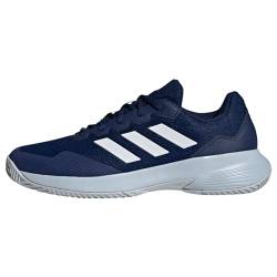 adidas Herren GameCourt 2 Mens Tennis Shoes Nicht-Fußball-Halbschuhe, Dark Blue/FTWR White/Halo Blue, 39 EU von adidas