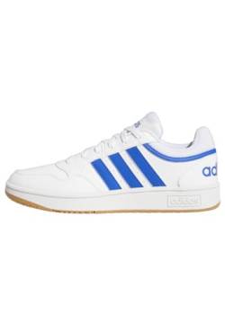 adidas Herren Hoops 3.0 Low Classic Vintage Shoes Basketball Shoe, FTWR White/Team royal Blue/Gum 3, 39 1/3 EU von adidas