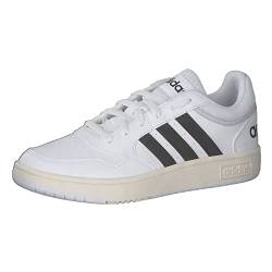 adidas Herren Hoops 3.0 Low Classic Vintage Shoes Basketball Shoe, FTWR White/core Black/Chalk White, 39 1/3 EU von adidas