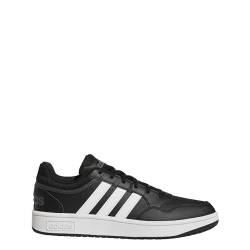 adidas Herren Hoops 3.0 Low Classic Vintage Shoes Basketball Shoe, core Black/FTWR White/Grey six, 39 1/3 EU von adidas