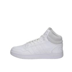 adidas Herren Hoops 3.0 Mid Lifestyle Basketball Classic Vintage Shoes Sneaker, FTWR White/FTWR White/FTWR White, 44 2/3 EU von adidas