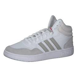 adidas Herren Hoops 3.0 Mid Lifestyle Basketball Classic Vintage Shoes Sneaker, FTWR White/Metal Grey/Grey one, 40 2/3 EU von adidas