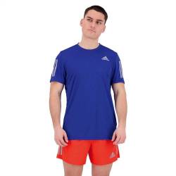 adidas Herren Own The Run Tee T-Shirt, Azurea/Refsil, XL von adidas