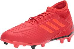 adidas Herren Predator 19.3 Firm Ground Fußballschuh, Rot (Aktiv Rot/Solar Rot/Schwarz), 47 EU von adidas