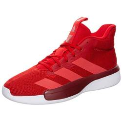 adidas Herren Pro Next 2019 Basketballschuhe, Weiß (Scarlet/Collegiate Burgundy/FTWR White), 44 EU von adidas