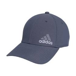 adidas Herren Release 3 Strukturierte Stretch Fit Cap, Onix Grau/Light Onix Grau/Weiß, L/XL von adidas