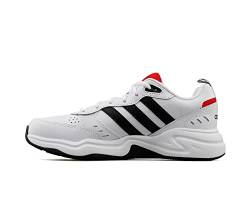 adidas Herren Strutter Sneakers, Ftwr White/Core Black/Active Red, 47 1/3 EU von adidas