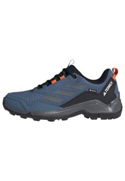 adidas Herren Terrex Eastrail Gore-TEX Hiking Shoes-Low (Non Football), Wonder Steel/Grey Three/semi Impact orange, 40 EU von adidas