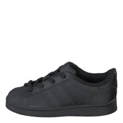 adidas Jungen Unisex Kinder Superstar Sneaker, Core Black/Core Black/Core Black, 20 EU von adidas