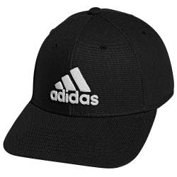 adidas Men's Producer 2 Structured Stretch Fit Cap, Black/White, Small-Medium von adidas