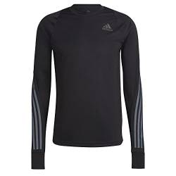 adidas Men's Run ICON LS Sweatshirt, Black, 2XL von adidas