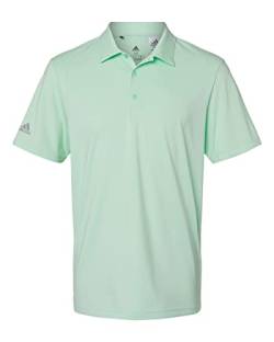 adidas Mens Ultimate Solid Polo, 3XL, Clear Mint von adidas