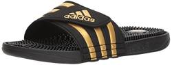 adidas Performance Men's Adissage Slide Sandal, Legend Ink/Metallic Gold/Legend Ink, 15 M US von adidas