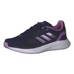 adidas RUNFALCON 2.0 K Sneaker, Dark Blue/matt Purple met./Pulse Lilac, 36 2/3 EU von adidas