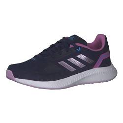 adidas RUNFALCON 2.0 K Sneaker, Dark Blue/matt Purple met./Pulse Lilac, 38 2/3 EU von adidas