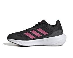 adidas RunFalcon 3 Lace Shoes Sneaker, core Black/Pulse Magenta/Grey six, 40 EU von adidas