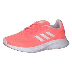 adidas Runfalcon 2.0 Running Shoe, Acid Red/Cloud White/Clear Pink, 38 EU von adidas