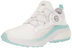 adidas Solarmotion Boa Golfschuhe für Damen, Ftwr White/Silver Met./Semi Flash Aqua, 9.5 von adidas