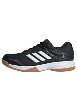 adidas Speedcourt Hallenschuhe, Core Black FTWR White Gum10, 44 2/3 EU von adidas