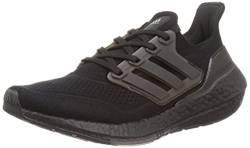 adidas Ultraboost 21 Mens Running Trainers Sneakers (UK 9.5 US 10 EU 44, Black Black FY0306) von adidas