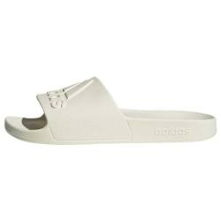 adidas Unisex Adilette Aqua Slide Sandal, Off White/Off White/Off White, 44 1/2 EU von adidas