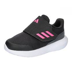 adidas Unisex Baby RunFalcon 3.0 Hook-and-Loop Shoes Sneaker, core Black/core Black/Pulse Magenta, 20 EU von adidas