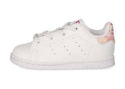 adidas Unisex Baby Stan Smith EL Sneaker, Mehrfarbig (Cloud White Power Pink), 24 EU von adidas