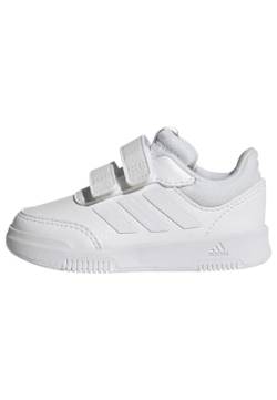 adidas Unisex Baby Tensaur Hook and Loop Shoes Sneaker, FTWR White/FTWR White/Grey one, 22 EU von adidas