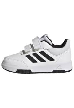 adidas Unisex Baby Tensaur Hook and Loop Shoes Sneaker, FTWR White/core Black/core Black, 21 EU von adidas