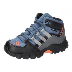 adidas Unisex Baby Terrex Gore-TEX Hiking Shoes-Mid (Non-Football), Wonder Steel/Grey Three/Impact orange, 22 EU von adidas