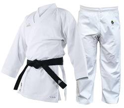 adidas Unisex Karateanzug Kumite Fighter, 140 cm Karate Gi, weiß, 140 von adidas