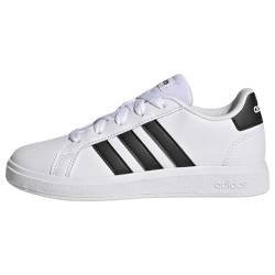adidas Unisex Kinder Grand Court Sneakers, Ftwr White/Core Black/Core Black, 38 2/3 EU von adidas