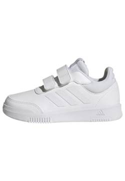 adidas Unisex Kinder Tensaur Sneakers, Ftwr White/Ftwr White/Grey One, 35.5 EU von adidas