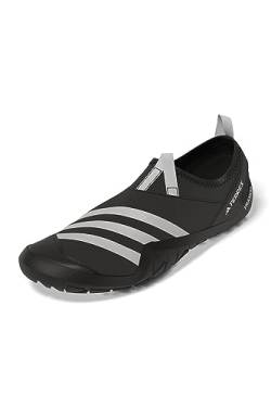 adidas Unisex Terrex Jawpaw Slip-On Heat.RDY Water Shoes Sandals, Core Black/Cloud White/Silver, 35.5 EU von adidas