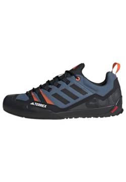 adidas Unisex Terrex Swift Solo 2 Walking Shoe, Wonder Steel Core Black Semi Impact Orange, 43 1/3 EU von adidas