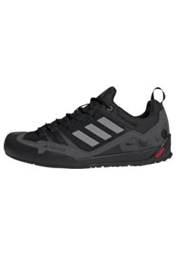 adidas Unisex Terrex Swift Solo 2.0 Hiking Shoes Sneaker, Core Black/Grey Three/Grey Six, 38.5 EU von adidas