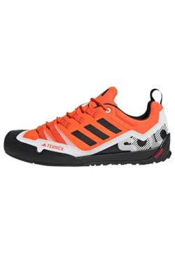 adidas Unisex Terrex Swift Solo 2.0 Hiking Shoes Sneaker, Orange/Core Black/Crystal White, 49 EU von adidas