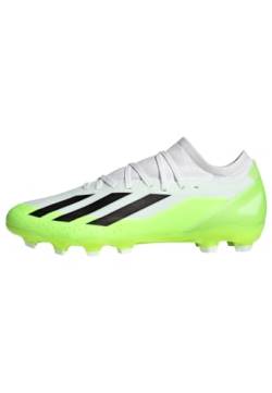 adidas Unisex X Crazyfast.3 Boots Fußballschuhe (Multi Ground), FTWR White/core Black/Lucid Lemon, 47 1/3 EU von adidas