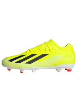 adidas Unisex X Crazyfast.3 Sneaker, Team Solar Yellow 2/Core Black/FTWR White, 42 EU von adidas