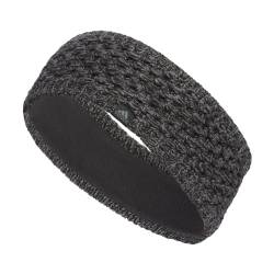 adidas Women's Crestline Knit Headband, Black/Onix Grey-Grey/Grey F23, one_Size von adidas