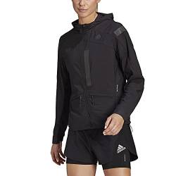 adidas Women's Standard Marathon Translucent Jacket, Black/Black, X-Large von adidas