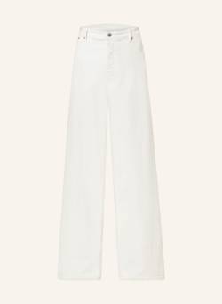 Ag Jeans Flared Jeans Maxi weiss von ag jeans