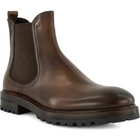 AIGNER Herren Chelsea Boots braun Glattleder von aigner